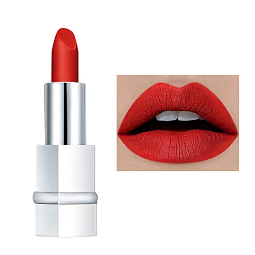 Dbylxmn Lipstick popular Lips impermeabilizado Lip gloss de alto impacto Lipcolor com fórmula cremosa hidratante Cuidados