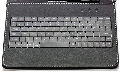 Caixa de teclado preto da Navitech compatível com blackview Oscal Pad 8 10.1 tablet
