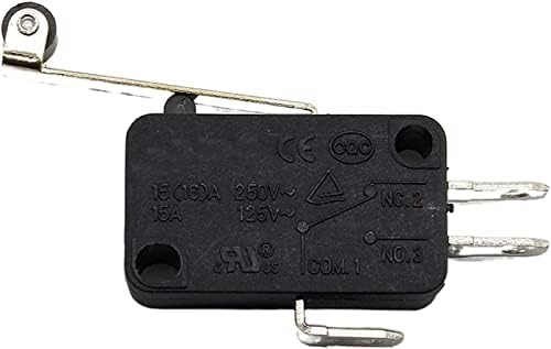 Interruptor de limite de gibolea 10pcs Novo braço de alavanca de alavanca longa micro rolo normalmente abre o interruptor