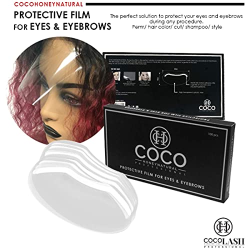 Coco de coco de coco escudos de capa para chuveiro, spray de cabelo, microblading, maquiagem permanente, corte de cabelo, sobrancelhas,