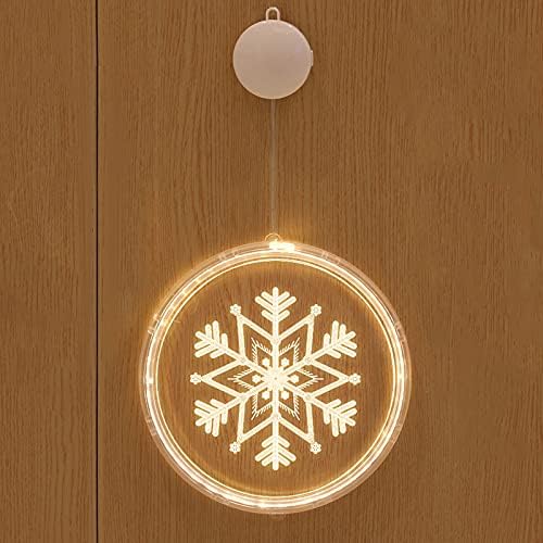 Natal 3D Luzes de suspensão Luzes de decoração de disco Luzes LED Room decoração de casa