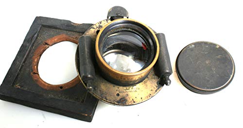 Gundlach-Manhatten Brass Lens na placa de lente