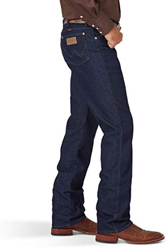 Cowboy masculino de wrangler cortado ativo flex slim fit jean