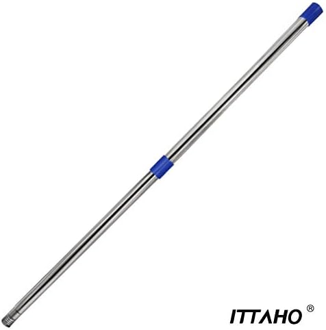 ITTAHO adicionais postes de extensão de parafuso de 16 polegadas, 2 peças para a janela extensível Squeegee-Blue
