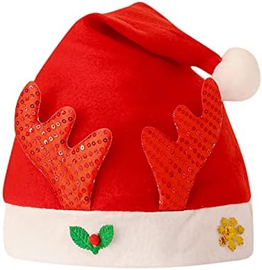 Chapéu para adultos chapéu de santa natal suprimentos de natal unissex chapéu para festas férias beisebol chapéus com nomes