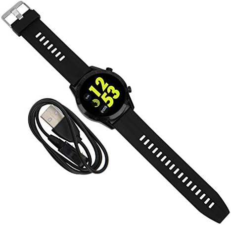 Jopwkuin Healthy Management Watch, Sport Smartwatch Fiber de fibra de carbono Previsão do tempo