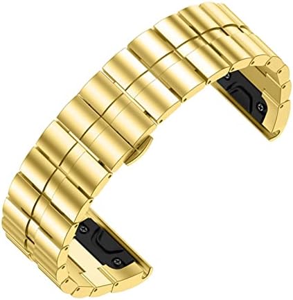Banda de liberação rápida de 26mm de 26mm metal fase fácil ajuste aço inoxidável banda de pulseira de pulseira para Garmin Fenix