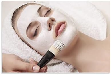 Imagens faciais de limpeza facial para Wall & Spa Poster Tratamento Facial Spa Spa Facial Poster Skin 5 Posters de pintura de tela