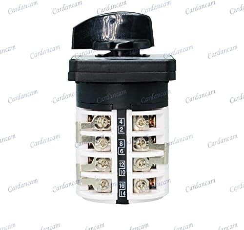 Cardancam Motor Control interruptor TA10-32 Swtich Cam Switch Rotário UI660V Ith 32a 0-y- △