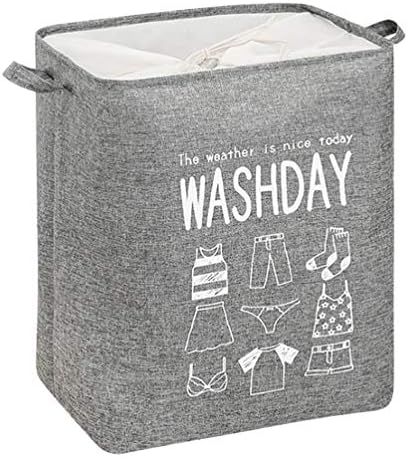 Cesta de lavanderia de cabilock com alça colapsível para lavanderia cesto de arremesso de tração de tração de batidas de binga