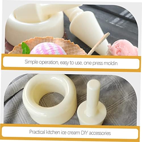 Bestonzon 4 conjuntos cone mofo ovo rolo de ovo diy molde diy ovo cone de do fabrica