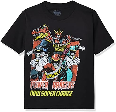 Power Rangers Boys 'Dino cobrar camiseta de manga curta