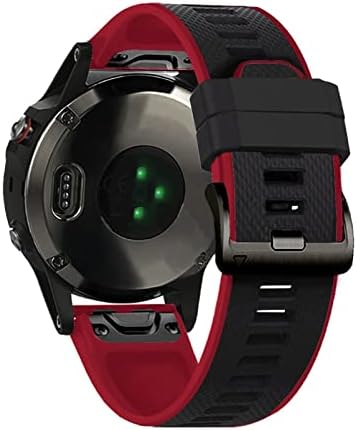 Kossma 26 22mm Sport Silicone Watch Bandrap Wristrap for Garmin Fenix ​​6x 6 6s Pro 5x 5 Plus 3 3HR D2 Mk2 Easy Fit