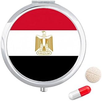 Egypt National Flag Africa Country Case Caso Pocket Medicine Storage Box Recainhor