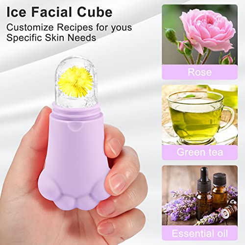 Rolo de gelo para o rolo facial de gelo de beleza para rosto para cuidados com a pele do rosto gua sha ferramentas faciais de massagem