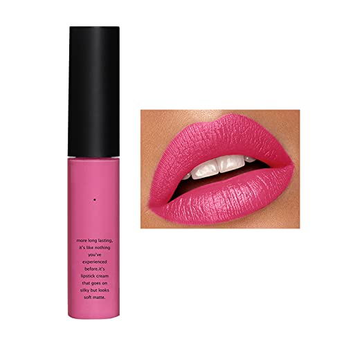 Lips Buzzing Lip Oil Batom com maquiagem labial Veludo duradouro High Pigmment Nude Impermeável Lip Gloss Girls Maquia
