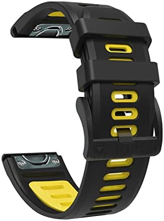 22mm 26mm Smart Watch Band para Garmin Fenix ​​6 6x Pro 5x 5 Plus Strap de liberação rápida para Garmin D2/D2 Delta PX Silicone Bracelet