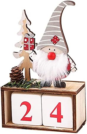 Calendário de Natal Old Man Ornament Ornament Ornament Calendar Countdown Ornament Beauty Beauty Ornament