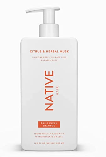 Shampoo nativo e conjunto de condicionadores | Sulfato livre, livre de parabenos, livre de corante, com ingredientes limpos com