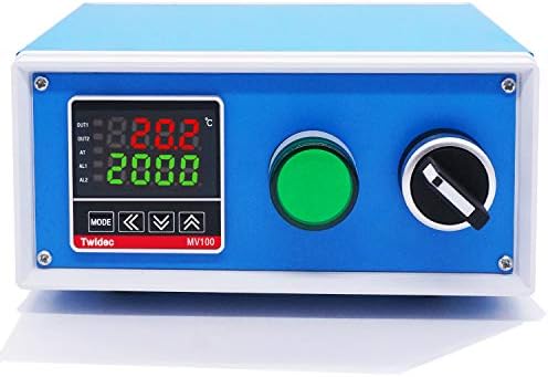 TWIDEC/Visor Controladores de temperatura PID Termostato Caixa 1000W 10A 110V Caixa de controle de temperatura de temperatura e controle