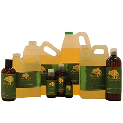 Liquid Gold Inc 48 FL.OZ Premium Lanolin Oil Usp Grade Pure & Organic Skin Hair unhas Saúde
