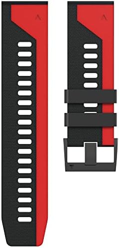 VBWVA 22 26mm Smart Watch Band tiras para Garmin Fenix ​​6 6s 6x Pro 5x 5 5s 3HR 935 945 Pulseira de pulseira de silicone de liberação