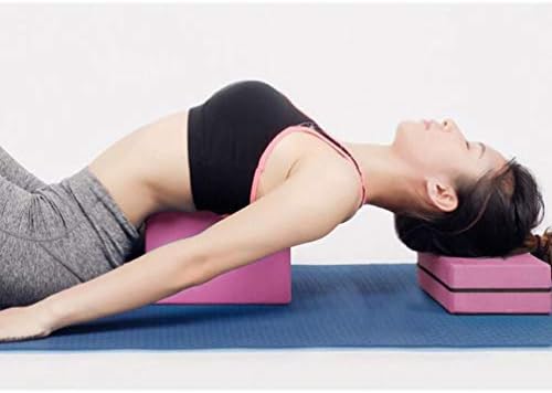 PretyZoom Mat Yoga Yoga Blocks Blocks de exercícios Tijolos de ioga de espuma para ioga Pilates Meditação Interior Iniciante ioga