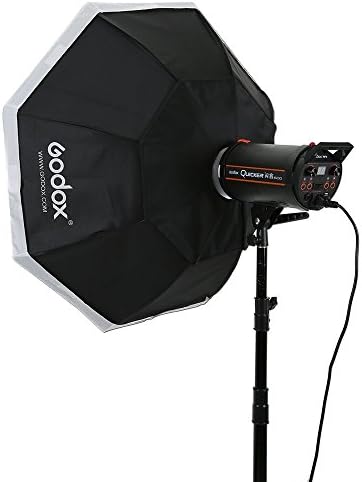Godox Octagon Softbox 37 polegadas/95cm Difusor de luz e modificador com arco de arco de velocidade para Monolight Photo Studio Strobe