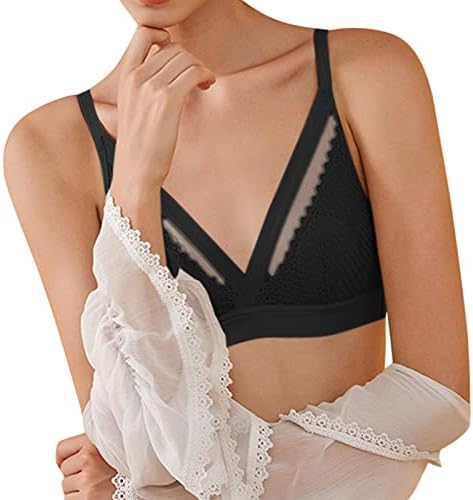 Pacotes de sutiã para mulheres French Lace Triangle Cup Roufe
