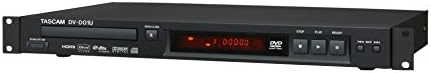 Tascam DV-D01U 1-RACKSPACE DVD Player W/RS-232 Porta de controle