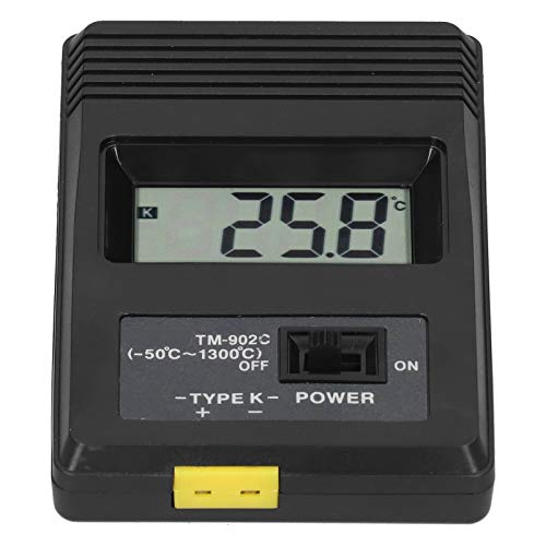 Medidor de temperatura digital LCD Termômetro Termômetro de medição TM902C