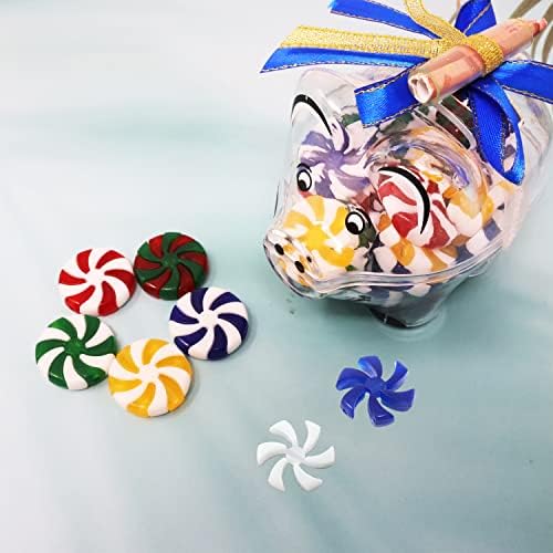 Honbay 50pcs Plástico Candy Christmas Bead Arregada de Natal para Partido em casa Decoração de Garland de Natal