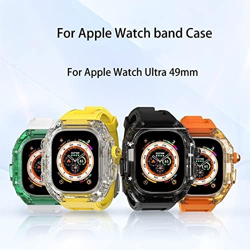 Aemall para Apple Watch Band Ultra 49mm Case Mod Kit