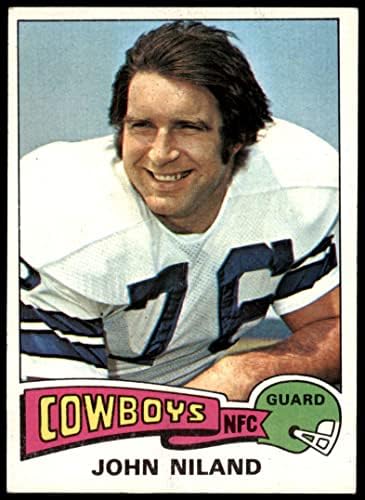 1975 Topps 375 John Niland Dallas Cowboys Dean's Cards 5 - ex cowboys