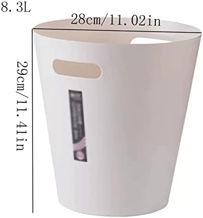 DYPASA 3.6L/8.3L LACO DO LOUGO HOMARICY, lata de lixo de plástico de grande diâmetro, banheiro, cesta de papel de desperdício