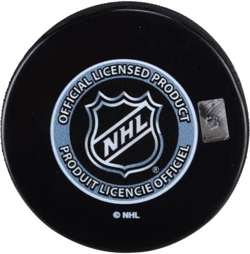 2006 NHL Draft não assinado logotipo Hockey Puck - Pucks não assinados