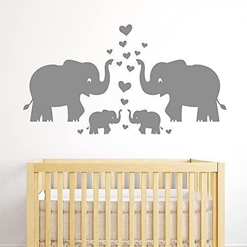 Jepart Família de elefante de elefante de parede de elefante
