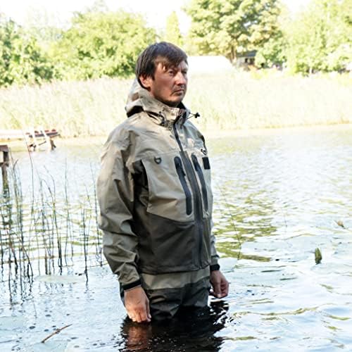 Jaqueta de pesca com mosca Kylebook Atividades ao ar livre As jaquetas impermeáveis ​​para homens e mulheres