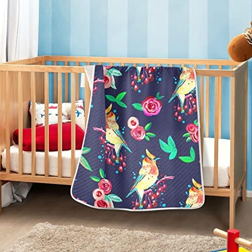 Cobertor de argola de argola de argola de argola para bebês, recebendo cobertor, cobertor leve e macio para berço, carrinho, cobertores