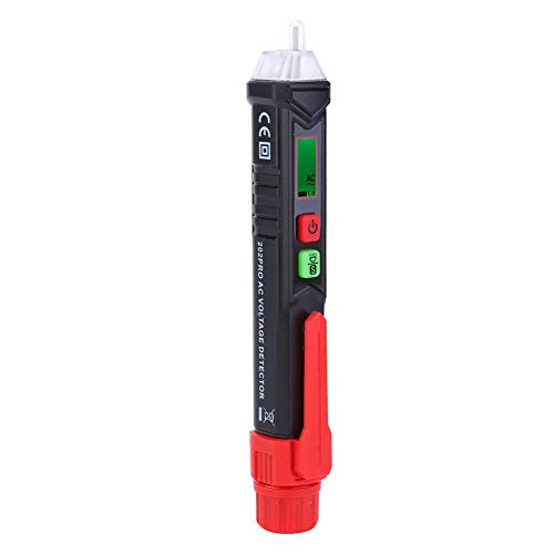 Detectores de tensão CA do medidor de caneta do testador ajustável 12-1000V para proprietários de casas para DIY'ers