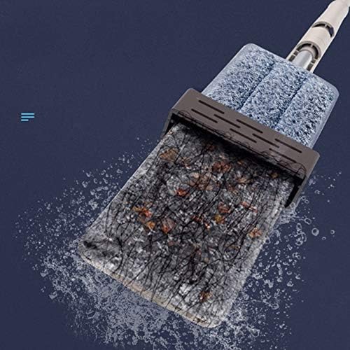 Walnuta Microfiber Mop Recarga reutilizável MOPS planos Holdre alumínio Limpeza do piso doméstico doméstico