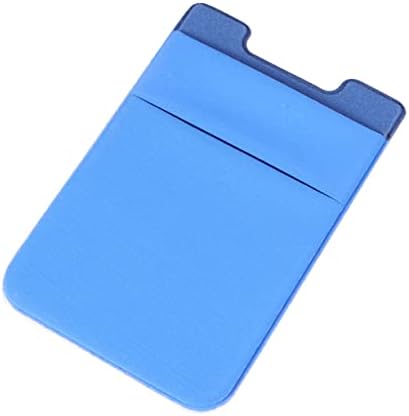 UKCOCO 2PCS Adesivos de célula adesiva azul na bolsa Back Pocketer Camada do celular Pockert - carteira Todo