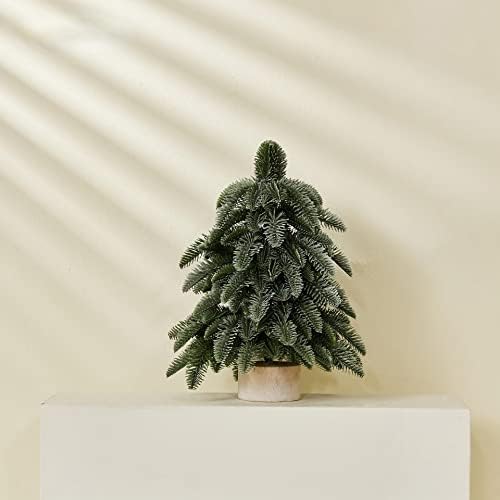 Imitação de árvore de Natal Norbey Pine Tree Lanking Rime Desktop Tree Rime