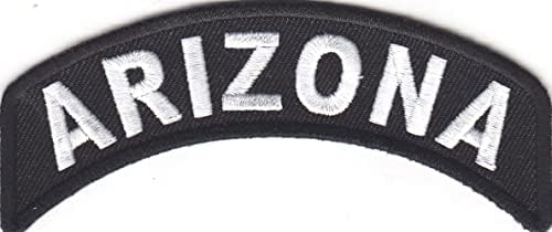 Arizona State Rocker Iron no colete de motociclistas patrióticos