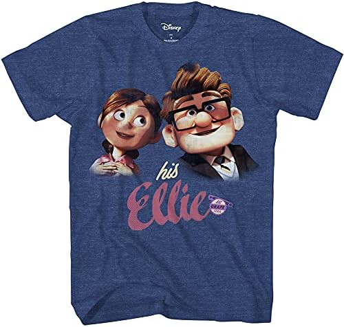 Disney Up sua camiseta Carl His Ellie Couples