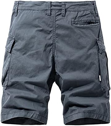Calça casual de shorts masculinos de ymosrh masculino