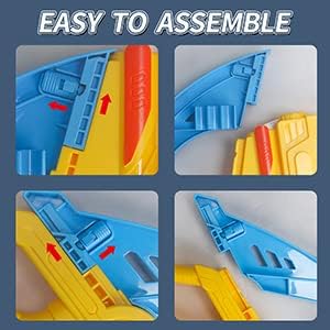 Toy Bow Blasters com 20 Darts de espuma Driven Air Bow and Arrow Toy Set com balas de espuma macia ao ar livre Toy