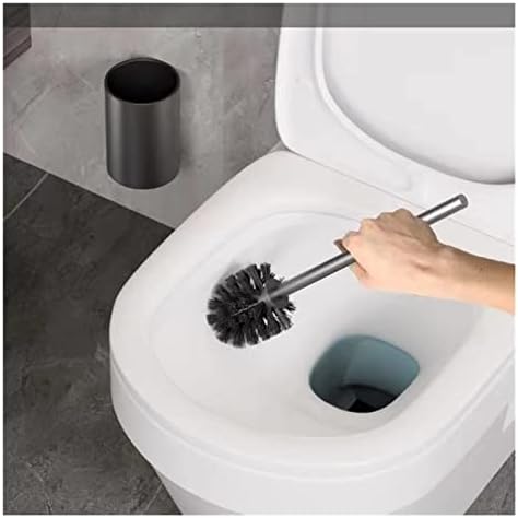 Escova de vaso sanitário de cama, aço inoxidável, suporte do banheiro do banheiro ambiental, limpeza de limpeza de