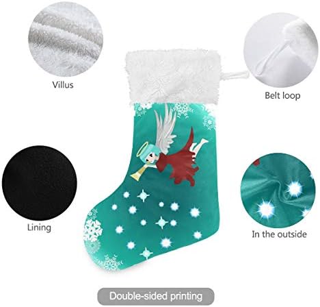 Meias de Natal de Alaza Feliz Natal Classic Classic personalizado Decorações de meia para férias de férias em família