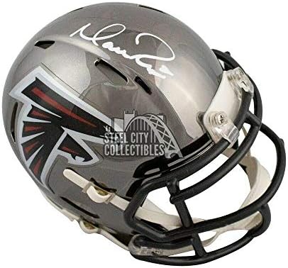Matt Ryan autografou o capacete de futebol do Atlanta Falcons Chrome - Fanatics - Mini Capacetes Autografados da NFL